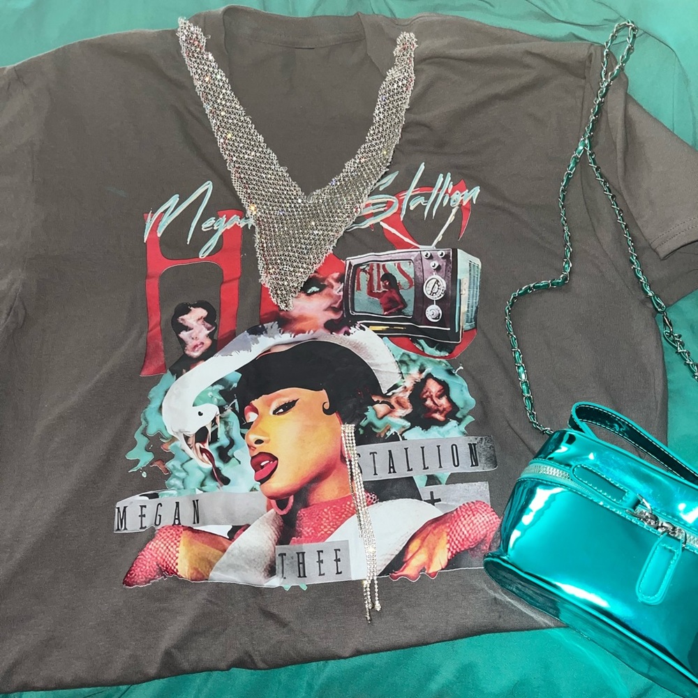 Custom Meg The Stallion tee
